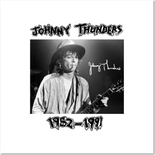 Singer Johnny Thunders Posters and Art